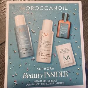 Moroccanoil Hydration Set - Blue and White